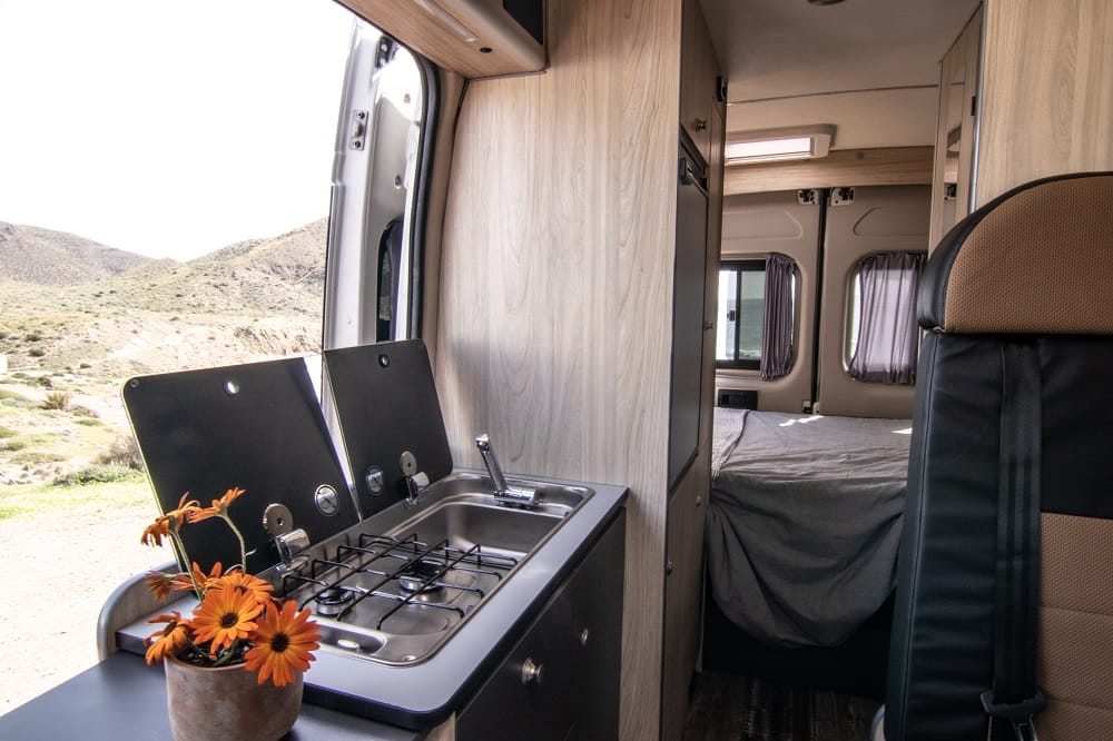 cocina camperizacion peugeot boxer l3