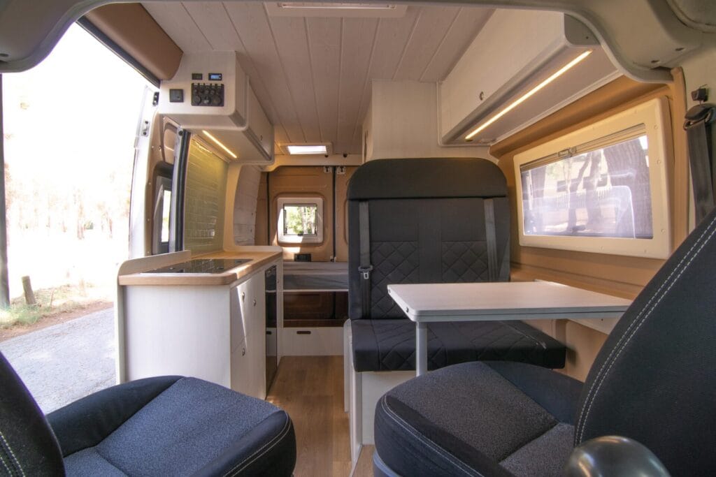 camperizacion ducato l3 h2 interior