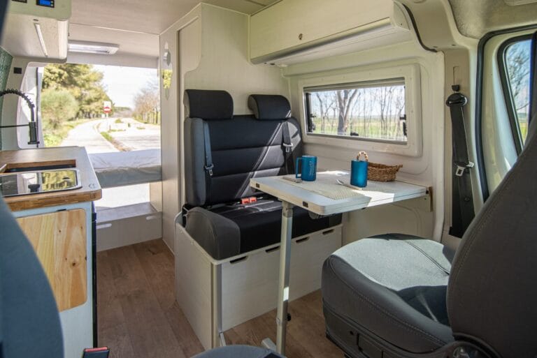 Interior camper gran volumen